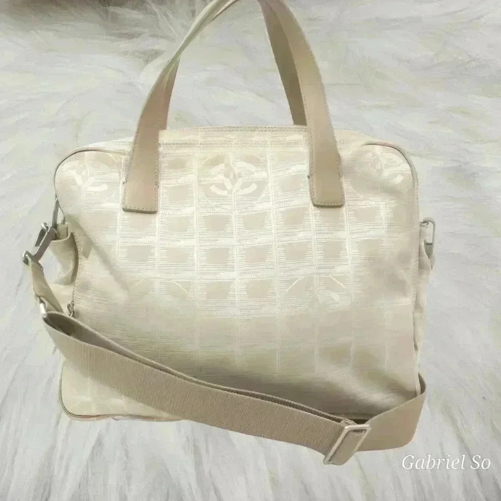 Chanel Nylon Travel  Line Convertible 2-Way Sport Bag